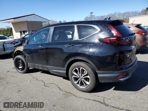 2022 Honda CR-V EX-L with VIN 2HKRW2H88NH612923, listed as a Copart auction lot 52173655 with 102,848 mi miles and Salvage title. Bid and sale history available at DreamBid. Image 2.