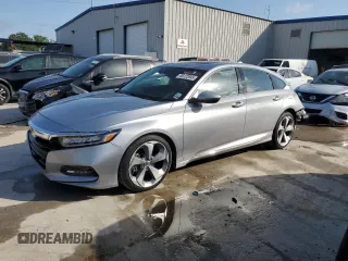 2019 Honda Accord Touring z VIN 1HGCV2F94KA002655, wystawiony jako Copart lot #56122845 z przebiegiem 145 830 mil mil oraz Szkoda całkowita • Salvage title. Historia ofert i sprzedaży dostępna na DreamBid. Obrazek 1.