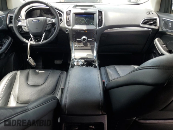 2020 Ford Edge Titanium with VIN 2FMPK3K99LBB21615, listed as a Copart auction lot 61408575 with 28,507 mi miles and Salvage title. Bid and sale history available at DreamBid. Image 8.