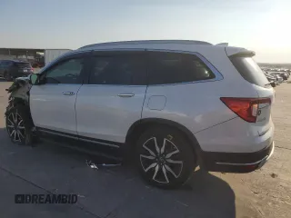 2020 Honda Pilot Touring 8-Passenger with VIN 5FNYF5H97LB009821, listed as a Copart auction lot 70979274 with 70,322 mi miles and Salvage Title. Bid and sale history available at DreamBid. Image 2.
