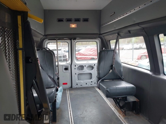 2012 Ford Econoline Cargo Recreational with VIN 1FTNE2EW0CDA38549, listed as a IAAI auction lot 42133456 with 95,252 mi miles and . Bid and sale history available at DreamBid. Image 8.