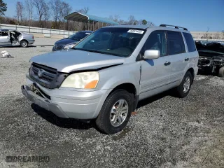 2004 Honda Pilot EX with VIN 2HKYF18504H620508, listed as a Copart auction lot 46861655 with 270,975 mi miles and Salvage Title. Bid and sale history available at carsss.com. Image 1.