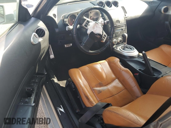 2008 Nissan 350Z Touring z VIN JN1BZ34EX8M753158, wystawiony jako Copart lot #57711145 z przebiegiem 113 142 mil mil oraz Szkoda całkowita • Salvage title. Historia ofert i sprzedaży dostępna na DreamBid. Obrazek 8.