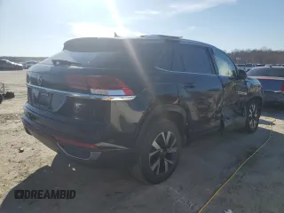 2022 Volkswagen Atlas SE with VIN 1V2DC2CA6NC219879, listed as a Copart auction lot 87439484 with 35,853 mi miles and Salvage title. Bid and sale history available at DreamBid. Image 3.