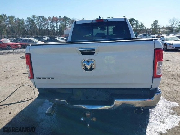 2020 Ram 1500 Big Horn with VIN 1C6RREBT3LN252583, listed as a IAAI auction lot 41767035 with NaN miles. Bid and sale history available at carsss.com. Image 16.