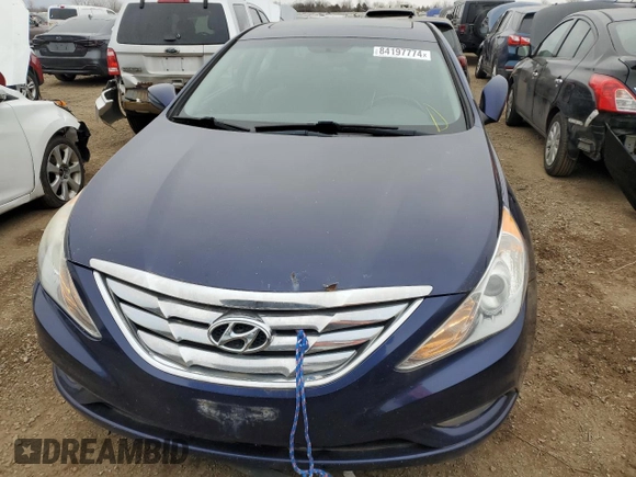 2013 Hyundai Sonata Limited with VIN 5NPEC4AC3DH595447, listed as a Copart auction lot 84197774 with 189,658 mi miles and Clean Title. Bid and sale history available at DreamBid. Image 5.