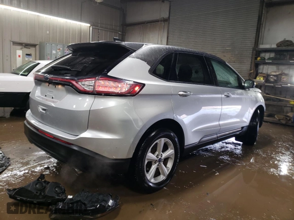 2015 Ford Edge SE with VIN 2FMTK4G80FBC19571, listed as a Copart auction lot 50787015 with 104,643 mi miles and Salvage title. Bid and sale history available at DreamBid. Image 3.