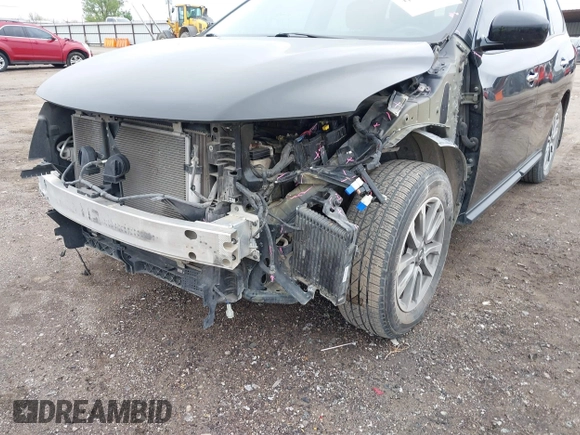 2016 Nissan Pathfinder Platinum with VIN 5N1AR2MN6GC624904, listed as a IAAI auction lot 41921662 with 77,025 mi miles. Bid and sale history available at carsss.com. Image 6.