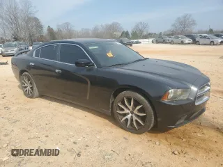 2014 Dodge Charger SE with VIN 2C3CDXBG2EH346286, listed as a Copart auction lot 48992065 with 91,272 mi miles and Salvage Title. Bid and sale history available at carsss.com. Image 4.