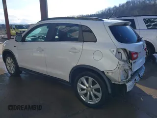 2015 Mitsubishi Outlander Sport 2.4 GT with VIN 4A4AR4AWXFE033631, listed as a IAAI auction lot 41830291 with 115,920 mi miles. Bid and sale history available at carsss.com. Image 3.