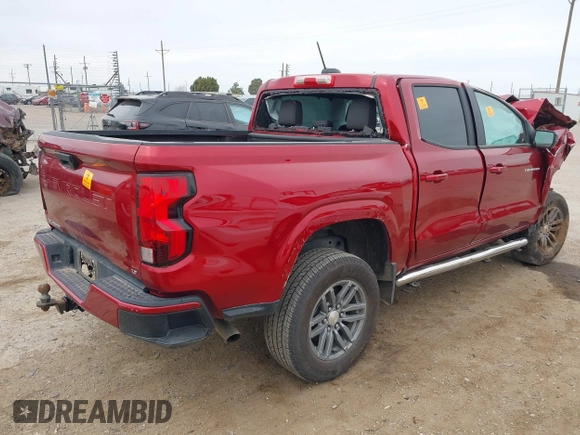 2023 Chevrolet Colorado 2WD LT z VIN 1GCPSCEK7P1269024, wystawiony jako IAAI lot #41788940 z przebiegiem Nie podano mil oraz . Historia ofert i sprzedaży dostępna na DreamBid. Obrazek 4.