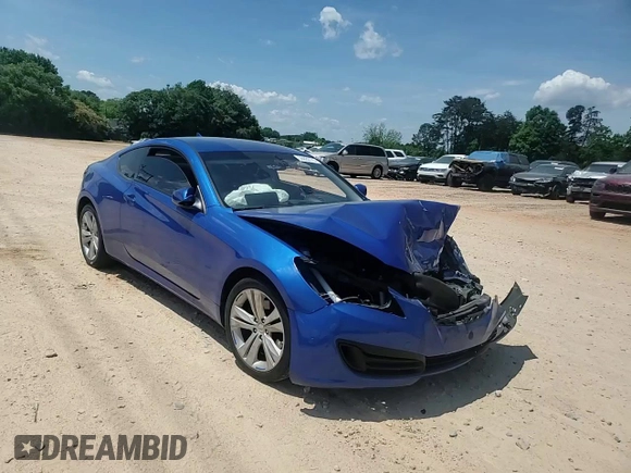 2010 Hyundai Genesis Coupe with VIN KMHHT6KD5AU014219, listed as a Copart auction lot 55022775 with 126,043 mi miles and Salvage title. Bid and sale history available at DreamBid. Image 13.