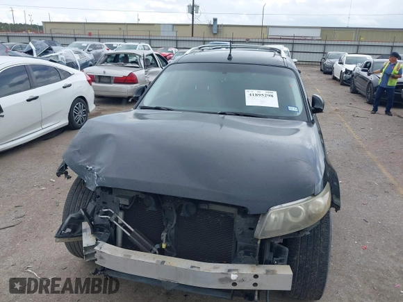 2008 Infiniti FX with VIN JNRAS08UX8X104648, listed as a IAAI auction lot 41895298 with 207,873 mi miles and . Bid and sale history available at DreamBid. Image 13.