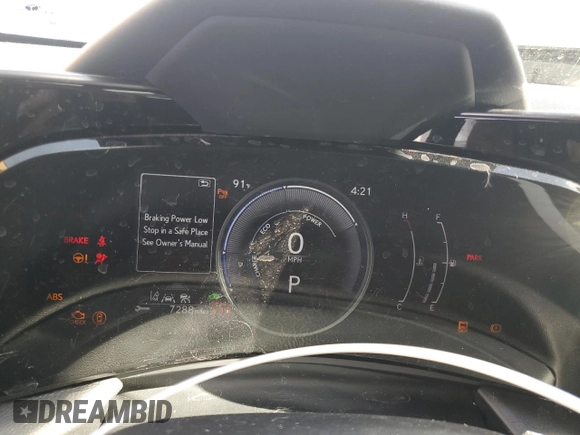 2025 Lexus NX 350h Premium with VIN 2T2GKCEZ3SC040255, listed as a Copart auction lot 52103885 with 7,288 mi miles and Salvage title. Bid and sale history available at DreamBid. Image 9.