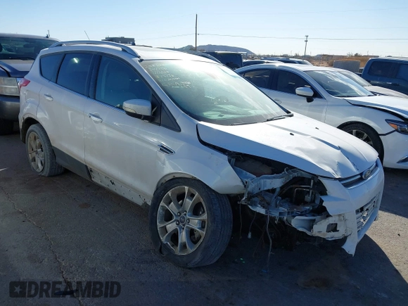 2016 Ford Escape Titanium with VIN 1FMCU0J96GUB36680, listed as a IAAI auction lot 41446705 with 137,926 mi miles. Bid and sale history available at carsss.com. Image 1.