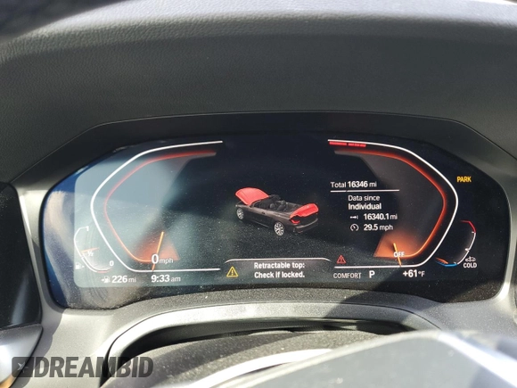 2023 BMW 4 Series 430i z VIN WBA23AT03PCL45532, wystawiony jako Copart lot #47592365 z przebiegiem 16 346 mil mil oraz Szkoda całkowita • Salvage title. Historia ofert i sprzedaży dostępna na DreamBid. Obrazek 9.