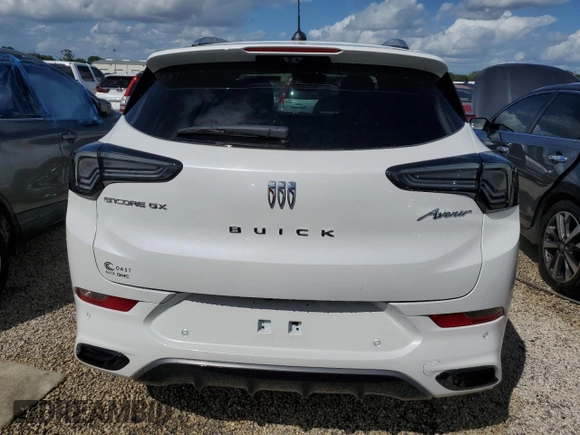 2024 Buick Encore GX Avenir with VIN KL4AMFSL2RB178801, listed as a Copart auction lot 74463524 with 1,852 mi miles and Non repairable. Bid and sale history available at DreamBid. Image 6.