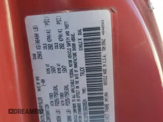 2001 Dodge 1500 z VIN 1B7HC16Y91S669824, wystawiony jako Copart lot #41640905 z przebiegiem 158 869 mil mil oraz Szkoda całkowita • Salvage title. Historia ofert i sprzedaży dostępna na DreamBid. Obrazek 12.