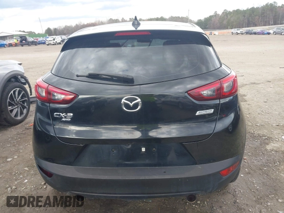 2017 Mazda CX-3 Touring with VIN JM1DKFC70H0163315, listed as a IAAI auction lot 41721515 with 144,662 mi miles. Bid and sale history available at carsss.com. Image 16.