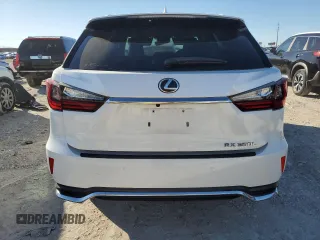 2020 Lexus RX 350L with VIN JTJHZKEA7L2017339, listed as a Copart auction lot 80693844 with 56,172 mi miles and Salvage title. Bid and sale history available at DreamBid. Image 6.