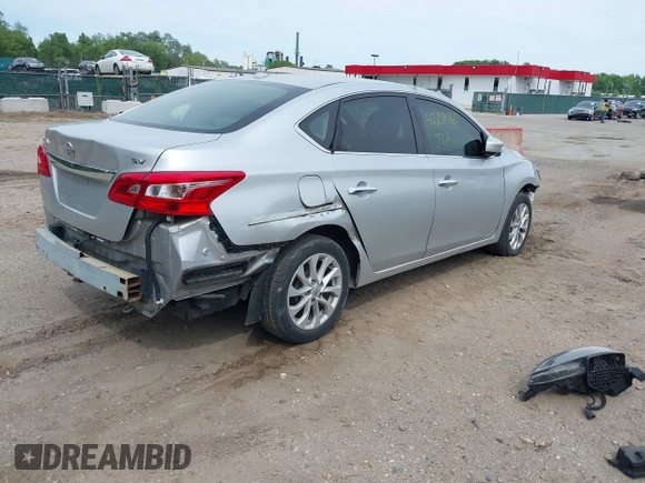 2019 Nissan Sentra S with VIN 3N1AB7AP9KY311361, listed as a IAAI auction lot 42258460 with 65,545 mi miles and . Bid and sale history available at DreamBid. Image 4.