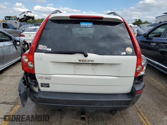 2006 Volvo XC90 2.5L Turbo with VIN YV4CY592461252731, listed as a Copart auction lot 68733004 with 234,107 mi miles and Salvage Title. Bid and sale history available at carsss.com. Image 6.