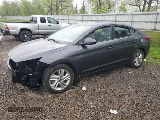 2020 Hyundai Elantra SEL with VIN 5NPD84LF0LH572596, listed as a Copart auction lot 57165155 with 97,216 mi miles and Salvage title. Bid and sale history available at DreamBid. Image 1.