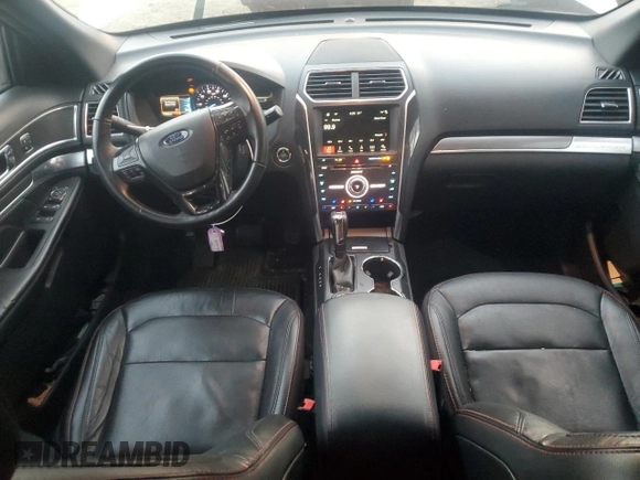 2018 Ford Explorer Sport with VIN 1FM5K8GT7JGC07133, listed as a Copart auction lot 58251535 with 73,505 mi miles and Non repairable. Bid and sale history available at DreamBid. Image 8.