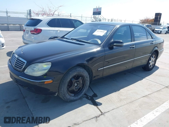 2001 Mercedes-Benz S 320/430/500 with VIN WDBNG70J21A211519, listed as a IAAI auction lot 42170604 with 99,041 mi miles and . Bid and sale history available at carsss.com. Image 2.