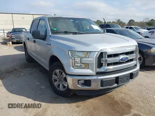 2015 Ford F-150 XL with VIN 1FTEW1CPXFKF02269, listed as a IAAI auction lot 41590185 with 285,377 mi miles. Bid and sale history available at carsss.com. Image 1.