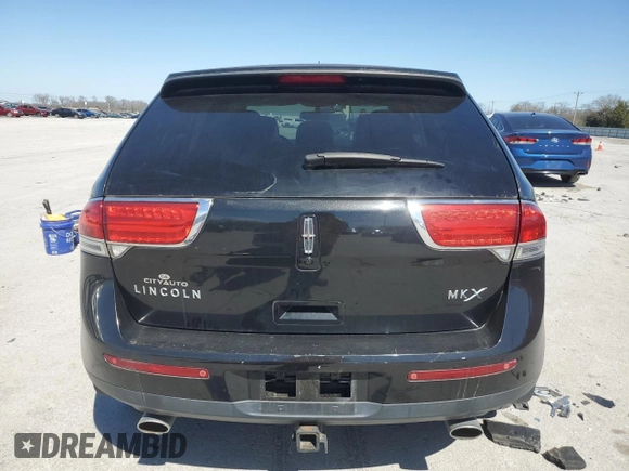 2013 Lincoln MKX with VIN 2LMDJ6JK2DBL13587, listed as a Copart auction lot 49578865 with 79,783 mi miles and Salvage Title. Bid and sale history available at carsss.com. Image 6.