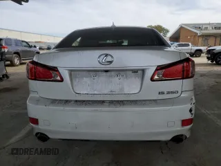 2012 Lexus IS 250 with VIN JTHBF5C26C5181502, listed as a Copart auction lot 47047335 with 184,726 mi miles and Salvage Title. Bid and sale history available at DreamBid. Image 6.