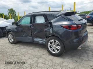 2022 Chevrolet Blazer LT z VIN 3GNKBHR47NS164795, wystawiony jako Copart lot #58703495 z przebiegiem Nie podano mil oraz Szkoda całkowita • Salvage title. Historia ofert i sprzedaży dostępna na DreamBid. Obrazek 2.