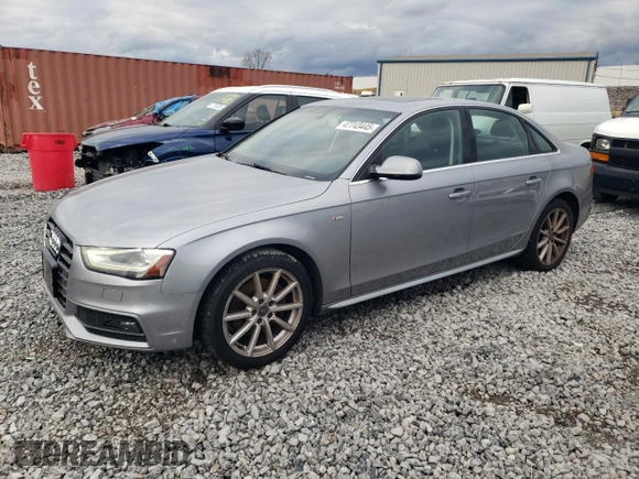 2016 Audi A4 Premium with VIN WAUAFAFL7GN012229, listed as a Copart auction lot 47743445 with 108,845 mi miles and Clean Title. Bid and sale history available at carsss.com. Image 1.