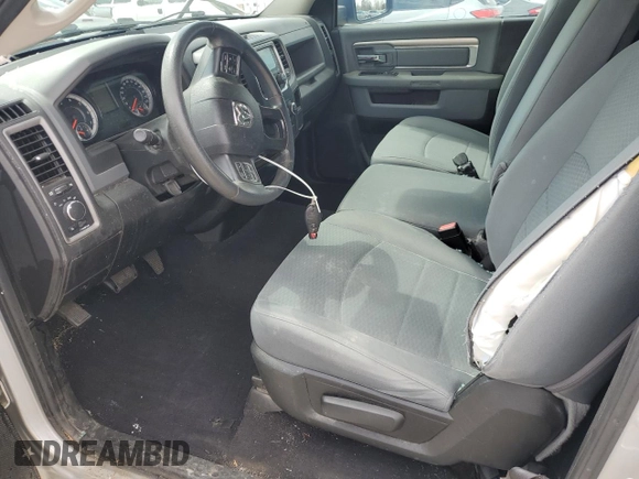 2019 Ram 1500 Classic Tradesman with VIN 3C6JR6DT8KG510586, listed as a Copart auction lot 48073135 with 106,026 mi miles and Salvage Title. Bid and sale history available at carsss.com. Image 7.