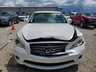 2011 Infiniti M37 with VIN JN1BY1AP1BM323717, listed as a Copart auction lot 60325524 with 155,508 mi miles and Salvage Title. Bid and sale history available at carsss.com. Image 5.