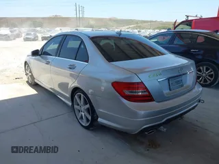2012 Mercedes-Benz C-Class C 250 Sport with VIN WDDGF4HB4CR217826, listed as a IAAI auction lot 42081024 with 162,127 mi miles. Bid and sale history available at carsss.com. Image 3.