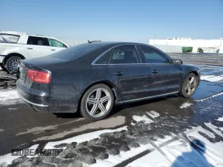 2013 Audi A8 3.0L z VIN WAUAGAFD8DN000642, wystawiony jako Copart lot #42427725 z przebiegiem 92 375 mil mil oraz Szkoda całkowita • Salvage title. Historia ofert i sprzedaży dostępna na DreamBid. Obrazek 3.
