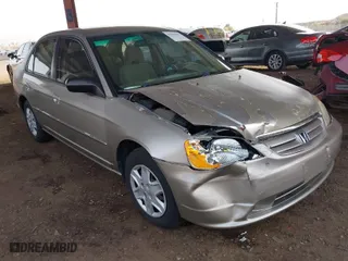 2003 Honda Civic LX with VIN 2HGES16673H537693, listed as a IAAI auction lot 41696832 with 173,842 mi miles. Bid and sale history available at carsss.com. Image 1.