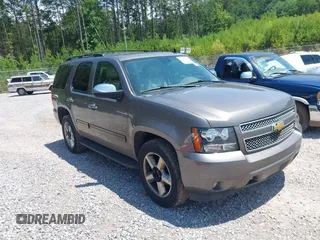 2012 Chevrolet Tahoe LT with VIN 1GNSCBE09CR229417, listed as a IAAI auction lot 42507793 with 164,877 mi miles and . Bid and sale history available at DreamBid. Image 1.