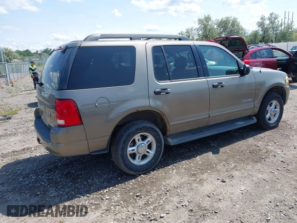 2005 Ford Explorer XLT with VIN 1FMZU73E85ZA17672, listed as a IAAI auction lot 42280036 with 211,536 mi miles and . Bid and sale history available at DreamBid. Image 4.