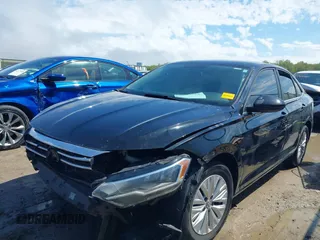 2019 Volkswagen Jetta S z VIN 3VWC57BU7KM188438, wystawiony jako IAAI lot #42183578 z przebiegiem 77 297 mil mil oraz . Historia ofert i sprzedaży dostępna na DreamBid. Obrazek 2.