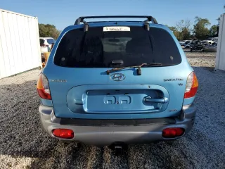 2004 Hyundai Santa Fe GLS with VIN KM8SC73D64U677426, listed as a Copart auction lot 75609674 with 208,072 mi miles and Clean Title. Bid and sale history available at carsss.com. Image 6.