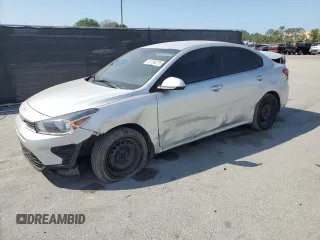 2022 Kia Rio S with VIN 3KPA24AD4NE431544, listed as a Copart auction lot 51169215 with 71,956 mi miles and Non Repairable. Bid and sale history available at carsss.com. Image 1.