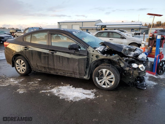 2022 Subaru Impreza with VIN 4S3GKAB66N3603881, listed as a Copart auction lot 42916965 with 34,419 mi miles and Salvage Title. Bid and sale history available at carsss.com. Image 4.