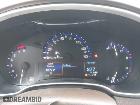2015 Cadillac SRX Premium Collection with VIN 3GYFNGE37FS538763, listed as a IAAI auction lot 41864133 with 107,711 mi miles. Bid and sale history available at carsss.com. Image 7.