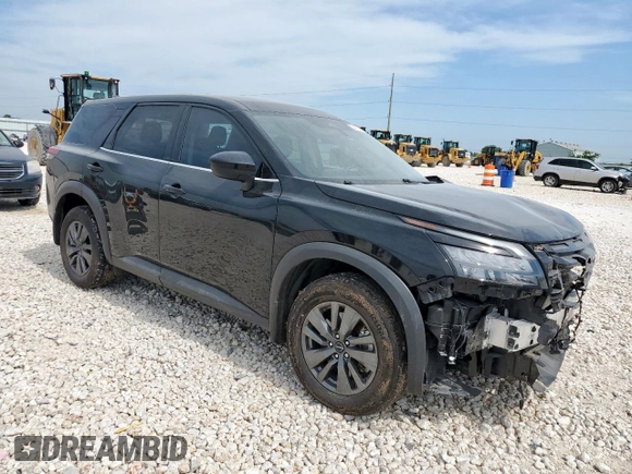 2024 Nissan Pathfinder S with VIN 5N1DR3AA6RC251354, listed as a Copart auction lot 56457795 with 36,589 mi miles and Salvage title. Bid and sale history available at DreamBid. Image 4.