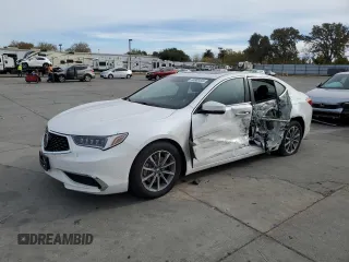2019 Acura TLX w/Technology Pkg with VIN 19UUB1F50KA003788, listed as a Copart auction lot 80889444 with 29,945 mi miles and Salvage Title. Bid and sale history available at carsss.com. Image 1.