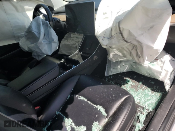 2018 Tesla Model 3 Long Range Battery with VIN 5YJ3E1EB6JF066148, listed as a Copart auction lot 52304285 with Not Provided miles and Salvage Title. Bid and sale history available at DreamBid. Image 8.