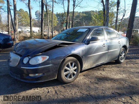 2008 Buick LaCrosse CXL with VIN 2G4WD582881134977, listed as a IAAI auction lot 41447032 with 110,411 mi miles. Bid and sale history available at carsss.com. Image 17.